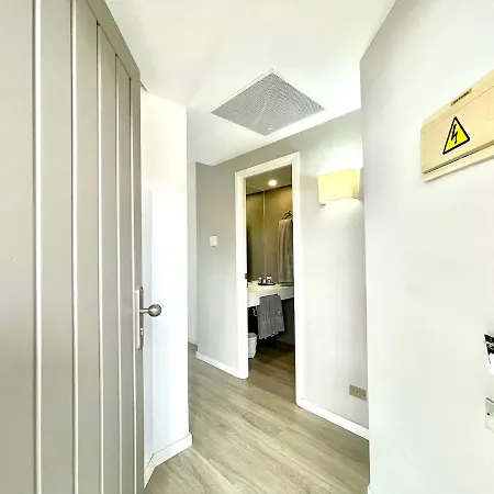 Bonito Estudio Con Wifi Y Piscina Comuna En La Costa Sur De Tenerife 洛斯克里斯蒂亚诺斯